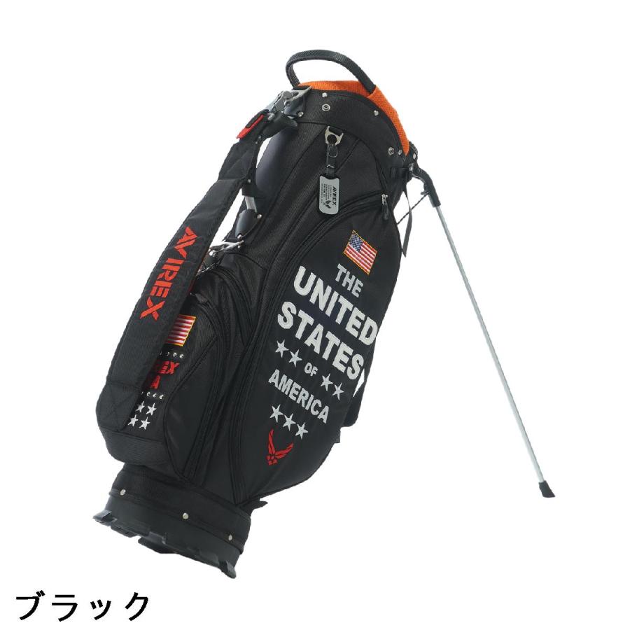 アヴィレックス ゴルフ AVIREX GOLF スタンドクラブケース付きキャディ