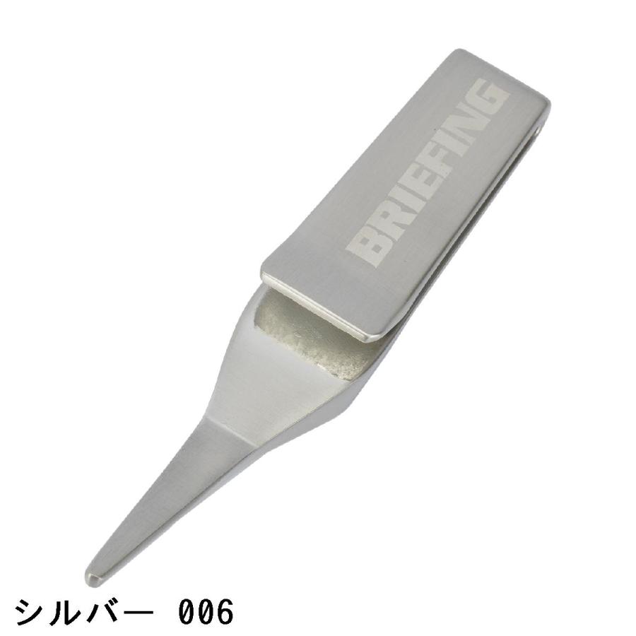 BRIEFING グリーン マーカー 削り出し ゴルフ 白 BRIEFING グリーン
