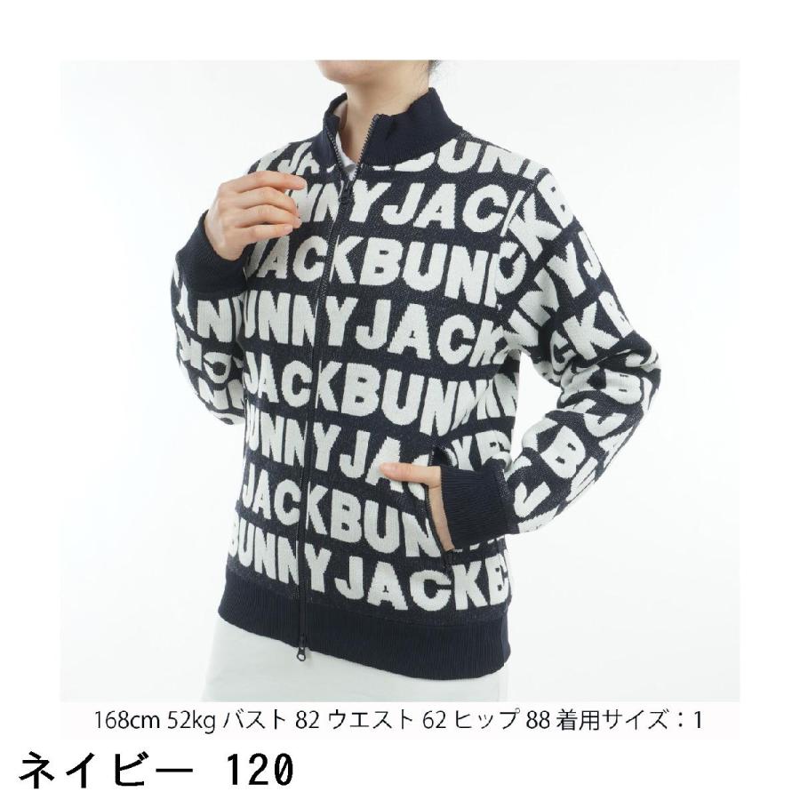 Jack Bunny!!（ジャックバニー） ロゴジャカード 防風裏地ジップ