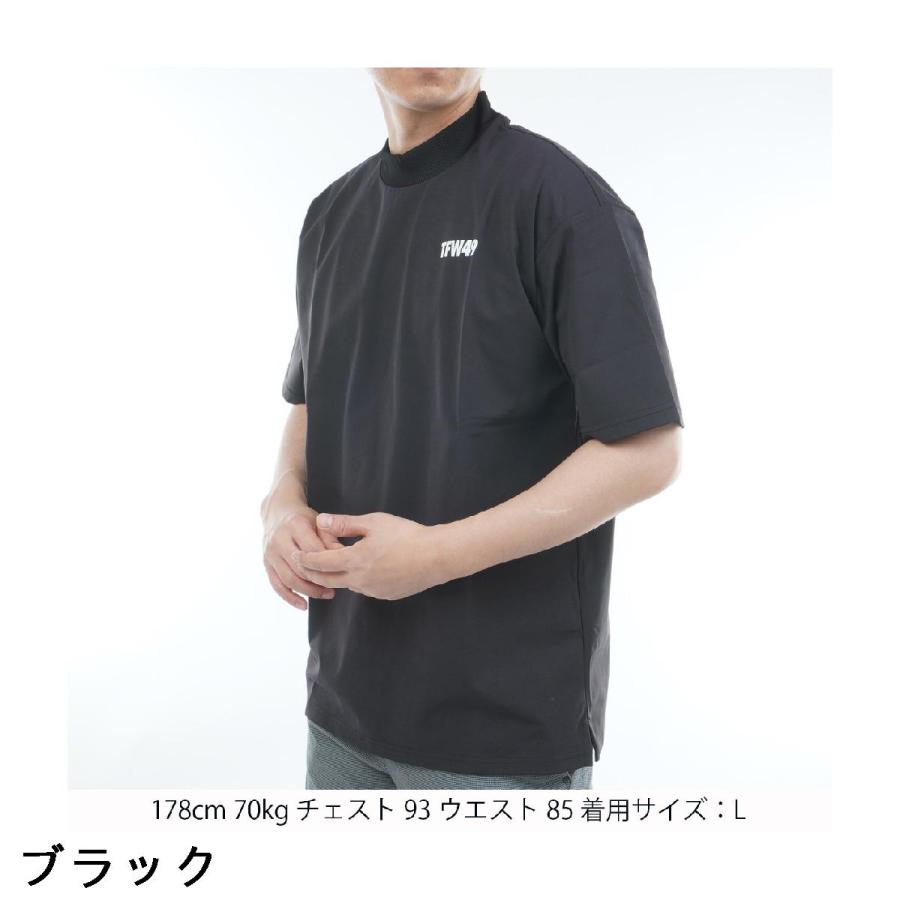 ティーエフダブリュー TFW49 ハーフ モックネック半袖Tシャツ : GDO