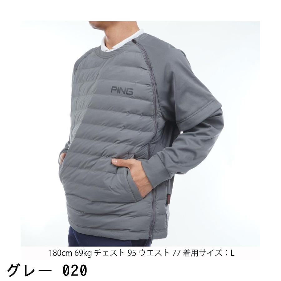 PING（ピン） PING 2WAY ハイブリッド中綿スニードブルゾン : GDO
