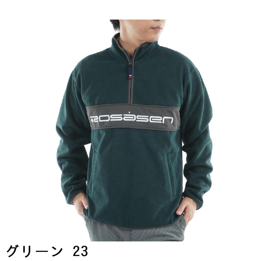 Rosasen（ロサーセン） ウォームシールドフリース ハーフジップ切替