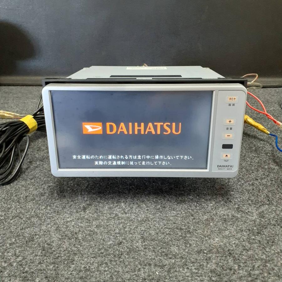 ダイハツ 純正 ナビ NSCT-W59 TV CD 08545-K9040 地図データ 2009年