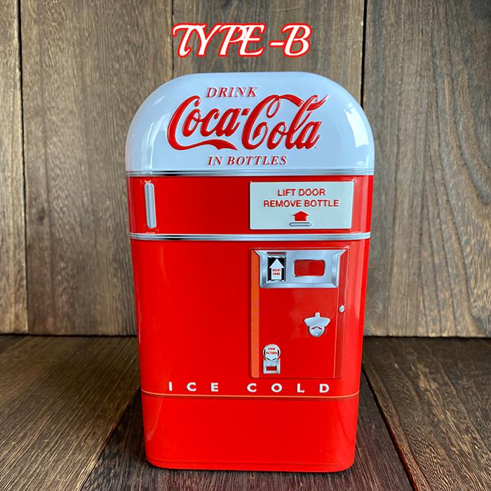 コカコーラ 自動販売機 貯金箱 cocacola ベンディングマシン 自販機型