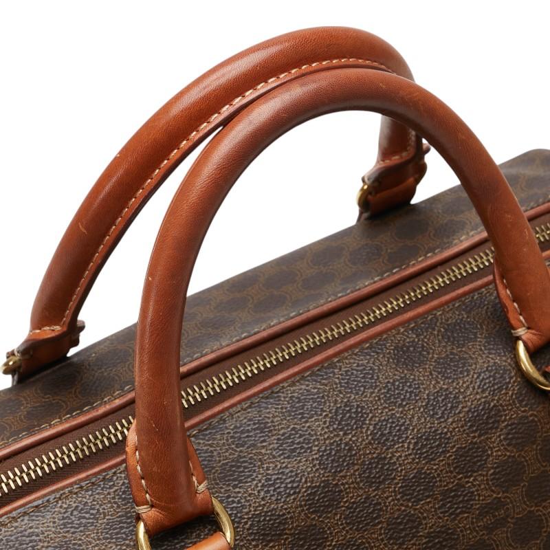 CELINE（セリーヌ） マカダム ハンドバッグ ミニボストンバッグ