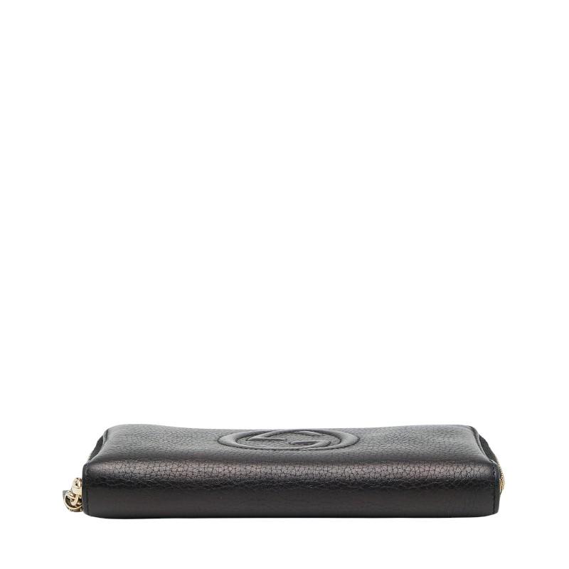 GUCCI 長財布 ソーホー インターロッキング GG ラウンドファスナー