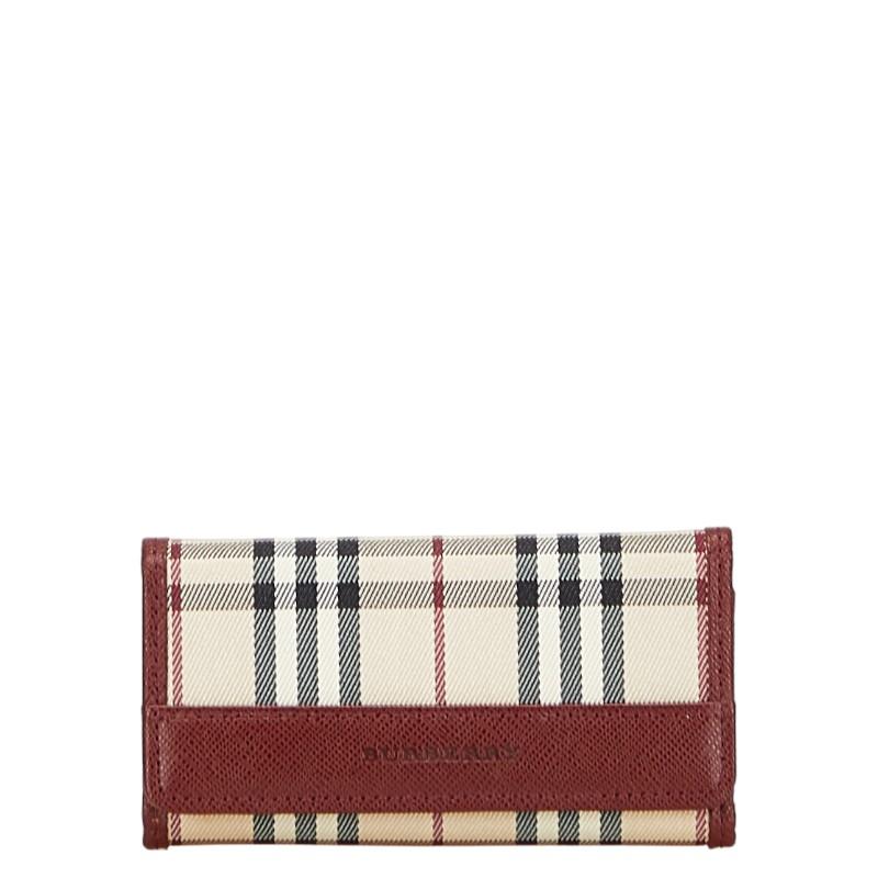 ☆未使用品 BURBERRY バーバリー ノバチェック 5連キーケース ベージュ