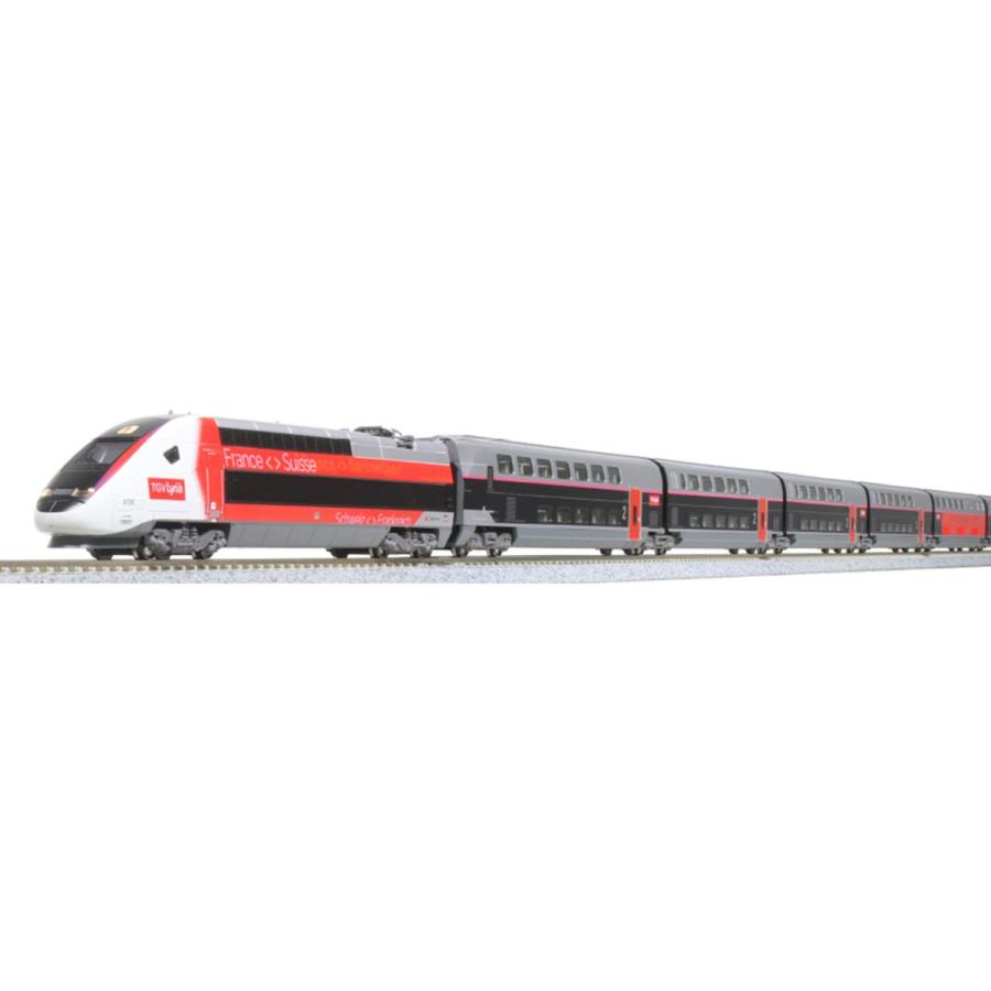 KATO/Lemke N TGV DUPLEX 10-TLG SNCF/LYRIA K101762 : global-train