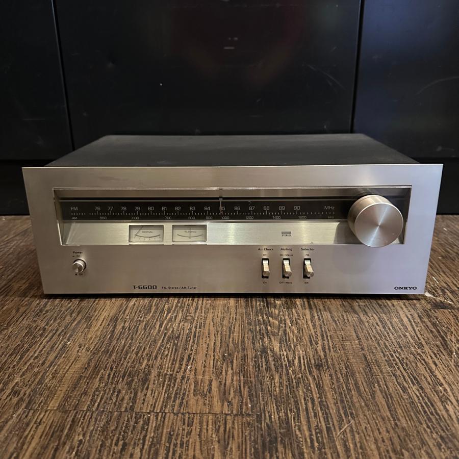 Onkyo T-6600 AM/FM チューナー オンキョー -a750 : GrunSound Yahoo