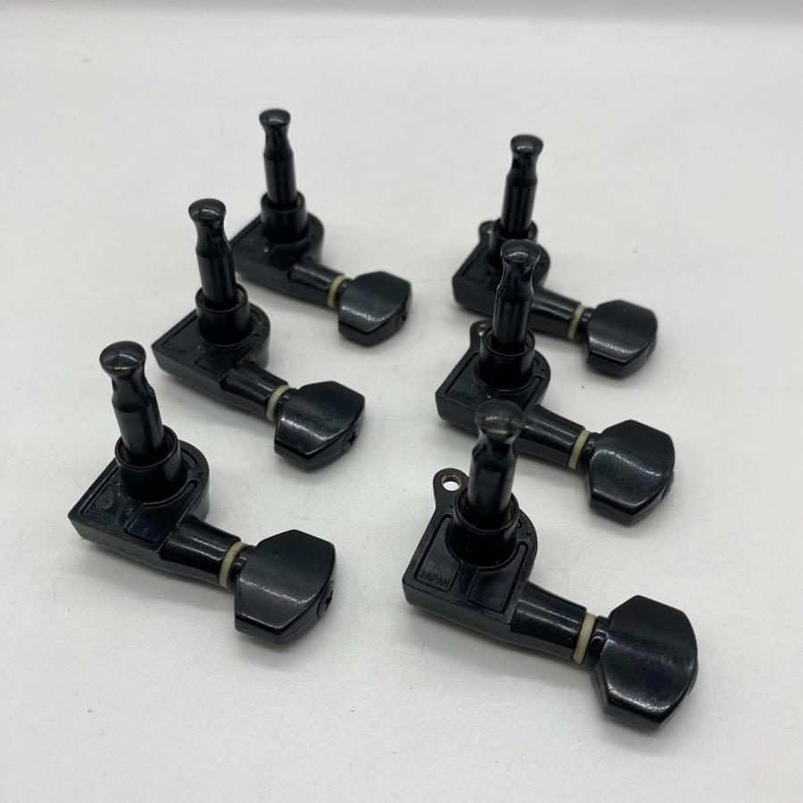 Gotoh エレキギター用 ブラック ロトマチックペグ パーツ 糸巻き