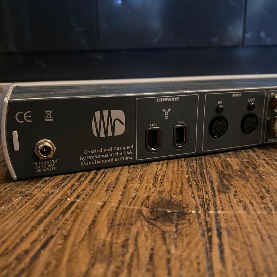 Presonus FIRESTUDIO 26 I/O Fire Wire Audio Interface オーディオ