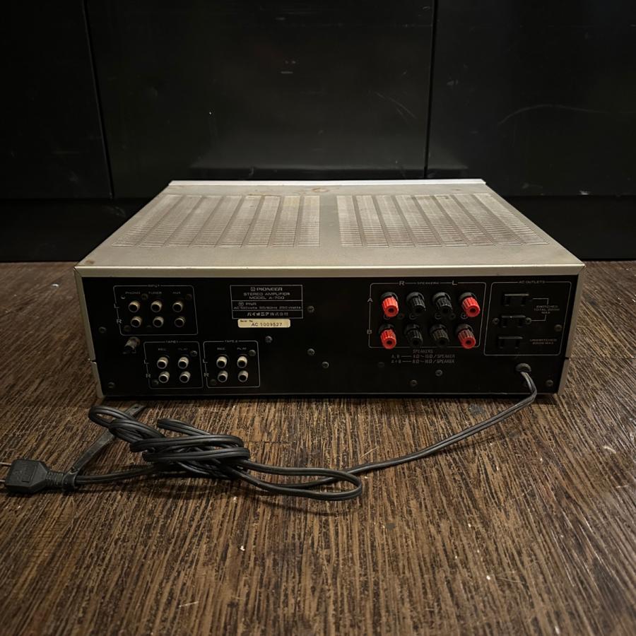 Pioneer（パイオニア） Pioneer A-700 1979年製 プリメインアンプ
