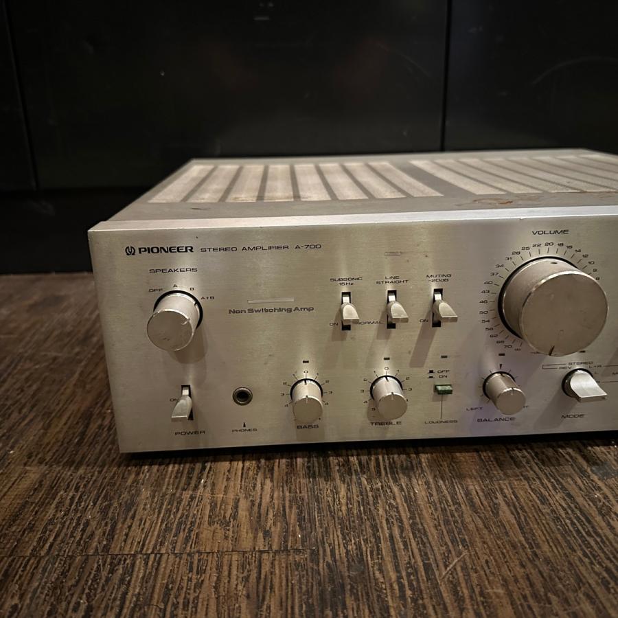 Pioneer（パイオニア） Pioneer A-700 1979年製 プリメインアンプ