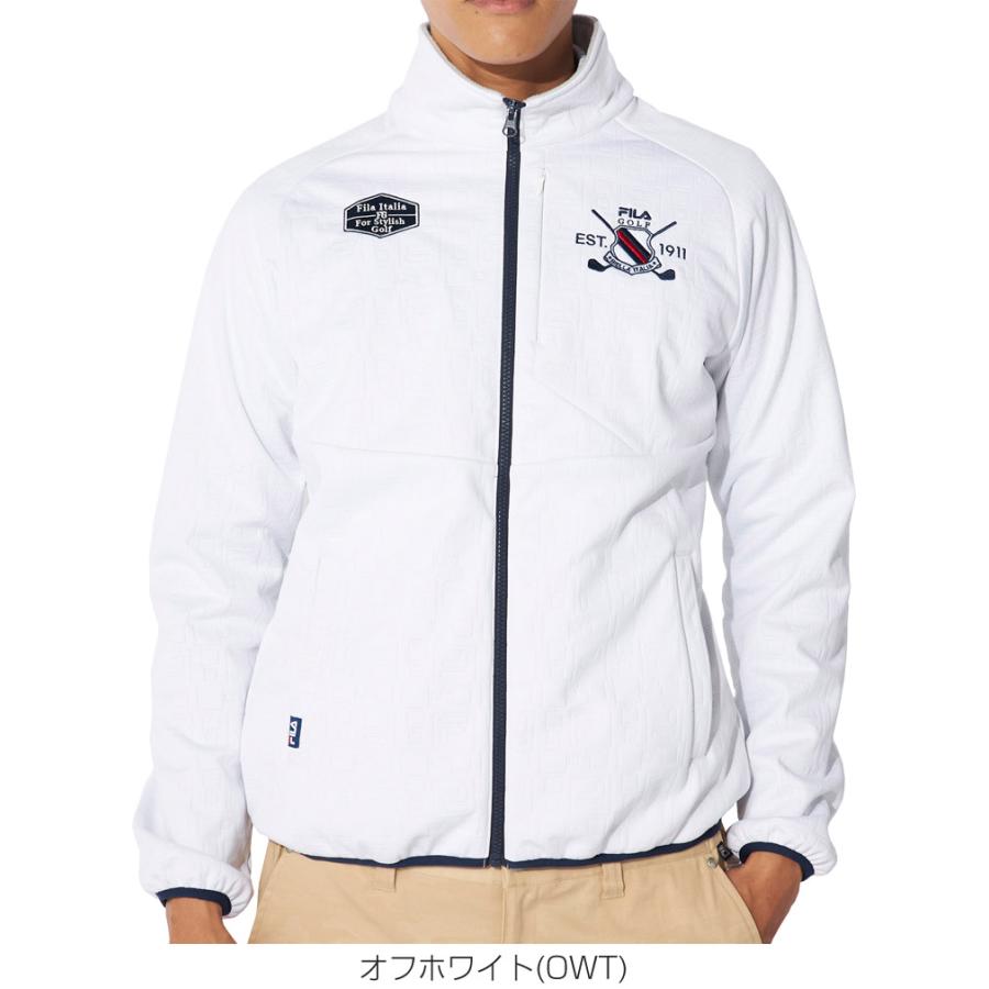FILA GOLF フィラゴルフ 高周波キルト 3層ボンディング フルジップ