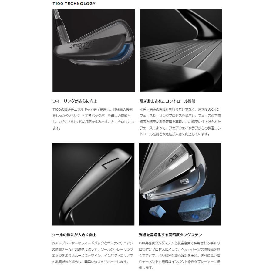 Titleist（タイトリスト） 特注カスタムクラブ T100 アイアン N.S.PRO