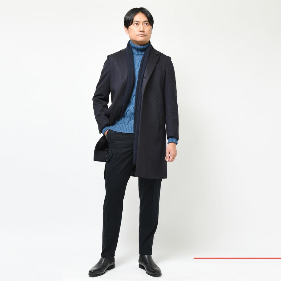 LARDINI（ラルディーニ）SPECIALウールフランネルチェスターフィールド