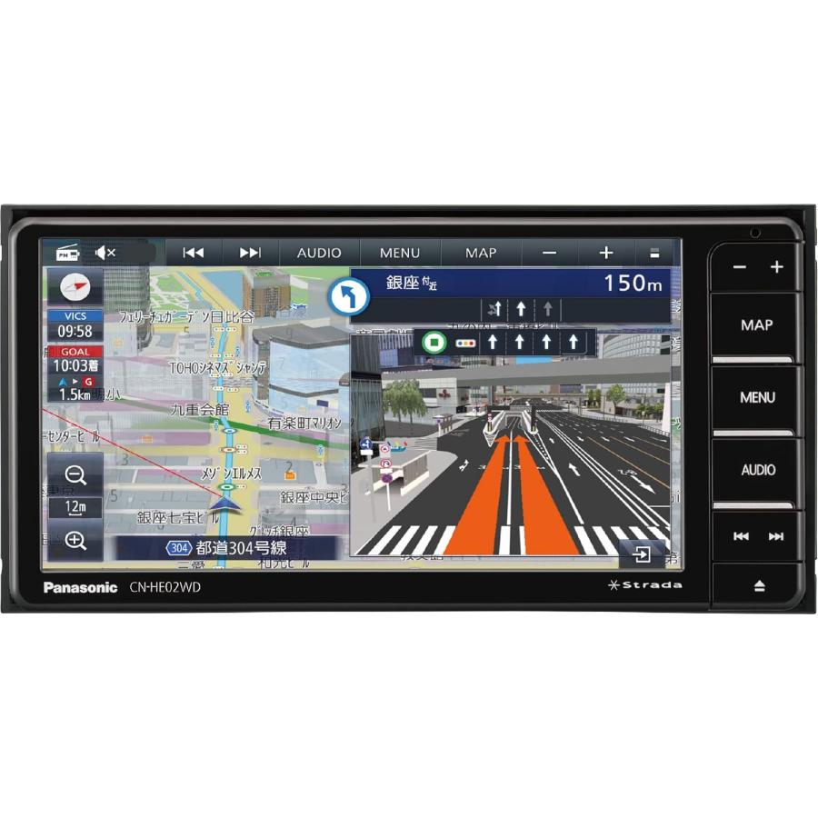 Panasonic（パナソニック） CN-HE02WD ストラーダ 7V型 SDメモリナビ