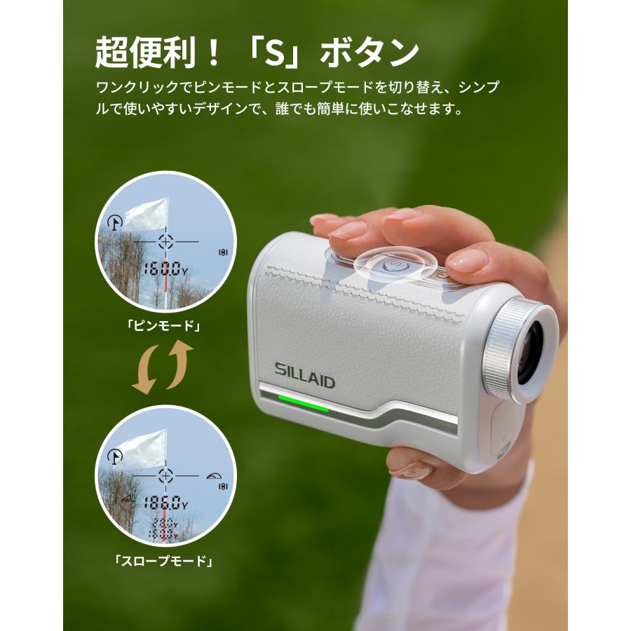 EENOUR ○今平プロ推薦○[本牛革製] ゴルフ距離計 レーザー距離計
