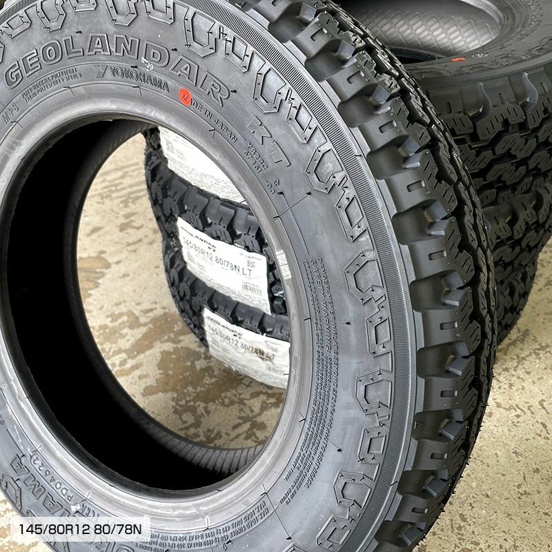 GEOLANDAR 4本セット ジオランダー KT Y828C 145/80R12 80/78N LT 12