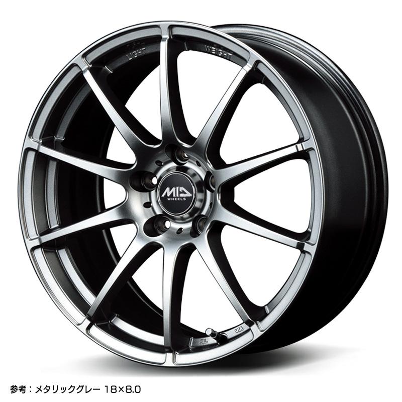 ブリザック VRX3 205/60R16 96Q XL MID WHEELS スタッグ 16×6.5 114/5