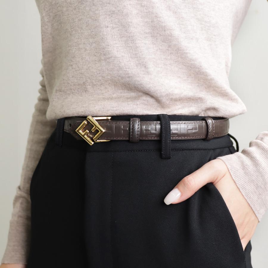 FENDI（フェンディ） 【並行輸入品】 レディースベルト FFダイヤモンド