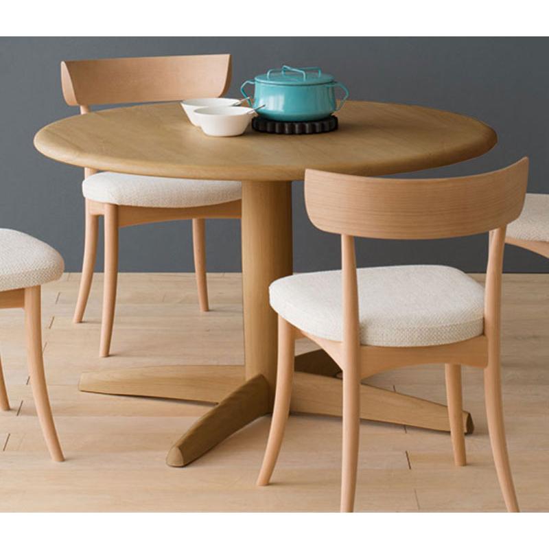 飛騨産業 HIDA 210 侭 100cm円形ダイニングテーブル サークル食卓 丸