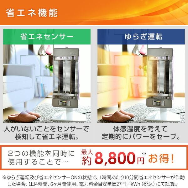 CORONA（コロナ） 電気ストーブ カーボンヒーター 本格遠赤外線電気