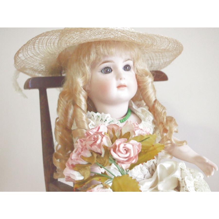 ビスクドール ジュモー25cm リプロ Bisque doll Jumeau フランス人形