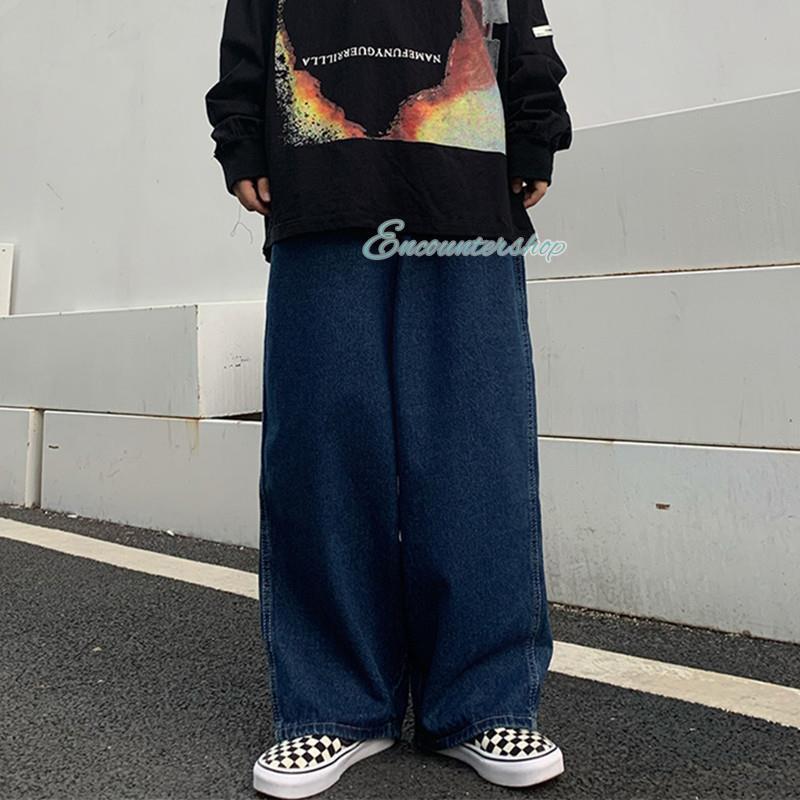 美品90s極太 PARTO SPORTS 総柄バギーブラックデニム HIPHOP ワイド