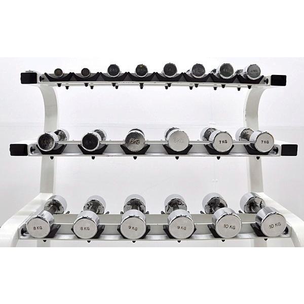 IVANKO イヴァンコ ダンベル&ラック 1-10kgセット【中古】 : 業務用