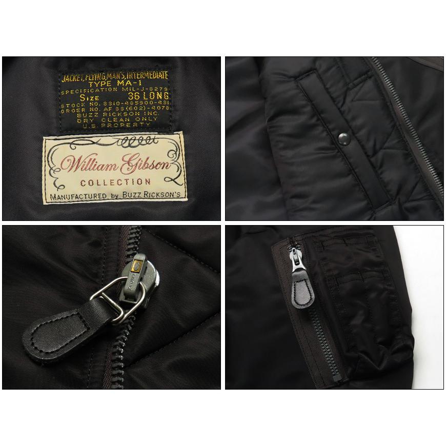 BUZZ RICKSON'S バズリクソンズ Buzz Rickson's WILLIAM GIBSON BLACK