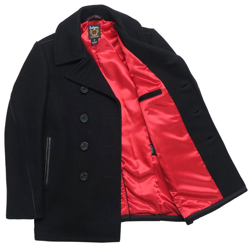 Schott N.Y.C（ショット） Schott ピーコート レザーパイピング 740C