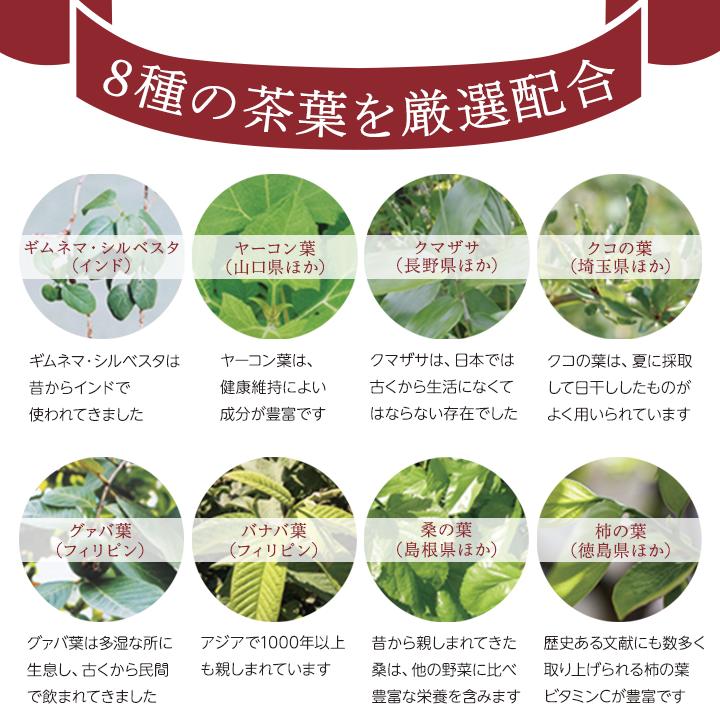 はつらつ堂 八酵麗茶 96包 お茶 桑の葉 テンペ菌 乳酸菌 健康 個包装