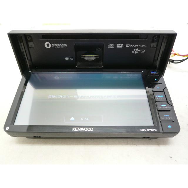 彩速ナビ @【中古】 2025年秋版 ケンウッド MDV-S707W メモリーナビ 地