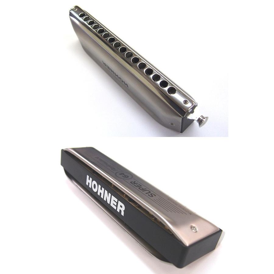 HOHNER ホーナー New Super64 スーパー64 クロマチックハーモニカ C調