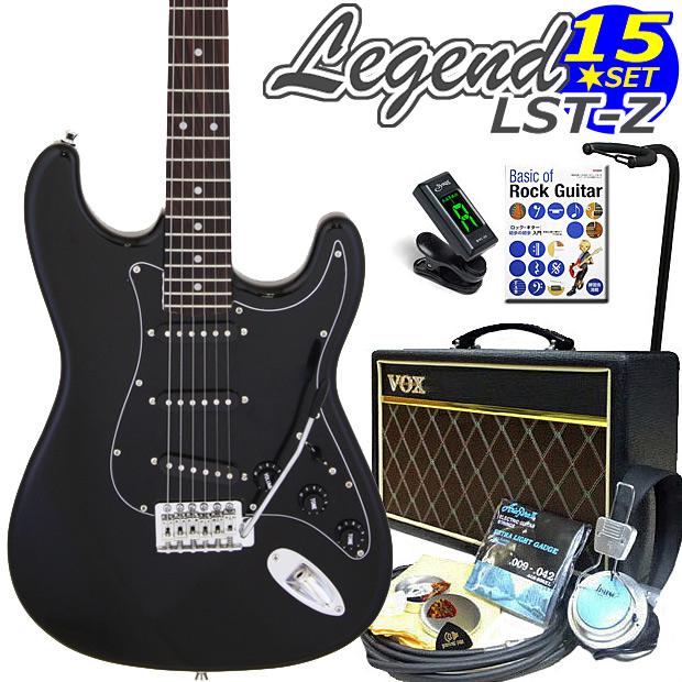ARIA（アリア） エレキギター 初心者セット LST-Z/BBK VOXアンプ付
