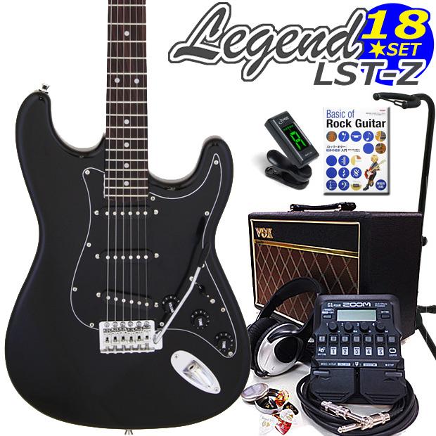 Aria Proll エレキギター 初心者 セット VOXアンプ ZOOM G1Four付 LST