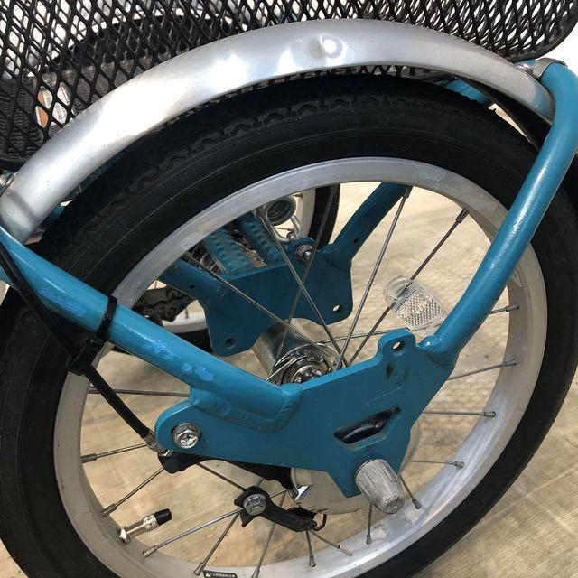 YAMAHA（ヤマハ） 電動自転車 中古 三輪 ワゴン PAS ワゴン ブルー 前