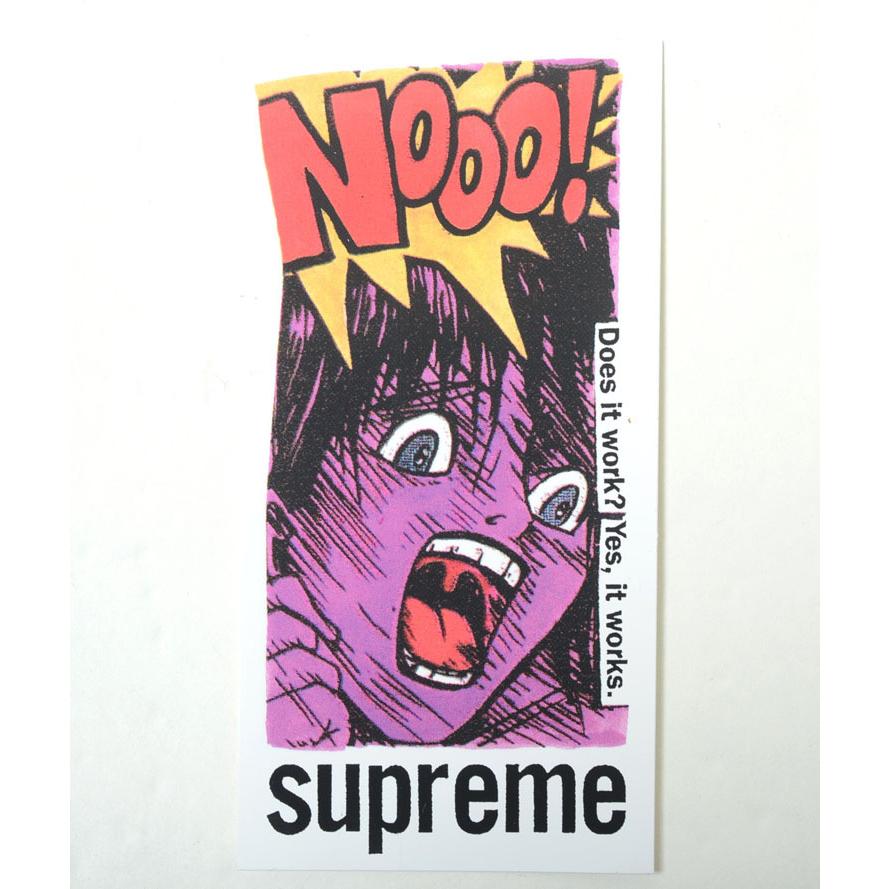 Supreme（シュプリーム） Supreme Does It Work Sticker Does It Work