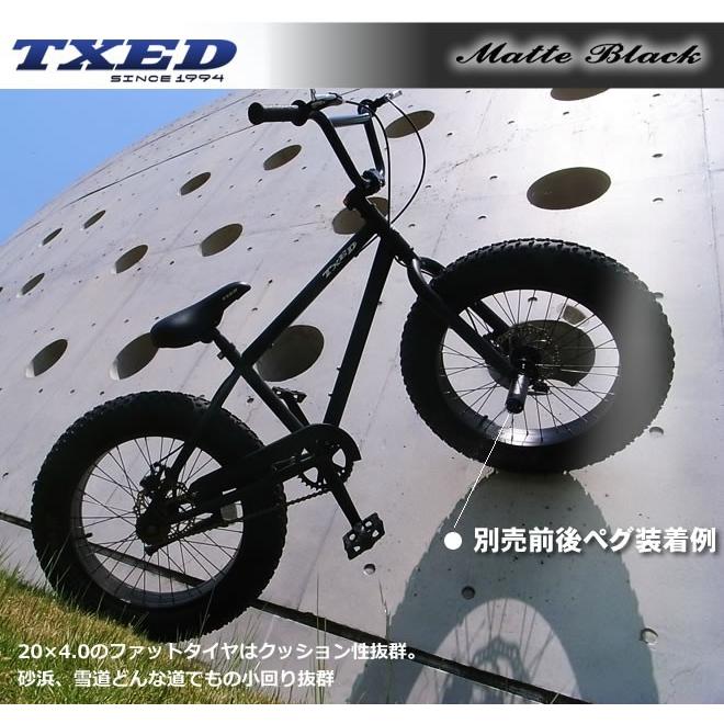 送料無料】ファットバイク ビーチクルーザー 自転車 20インチ FATBIKE