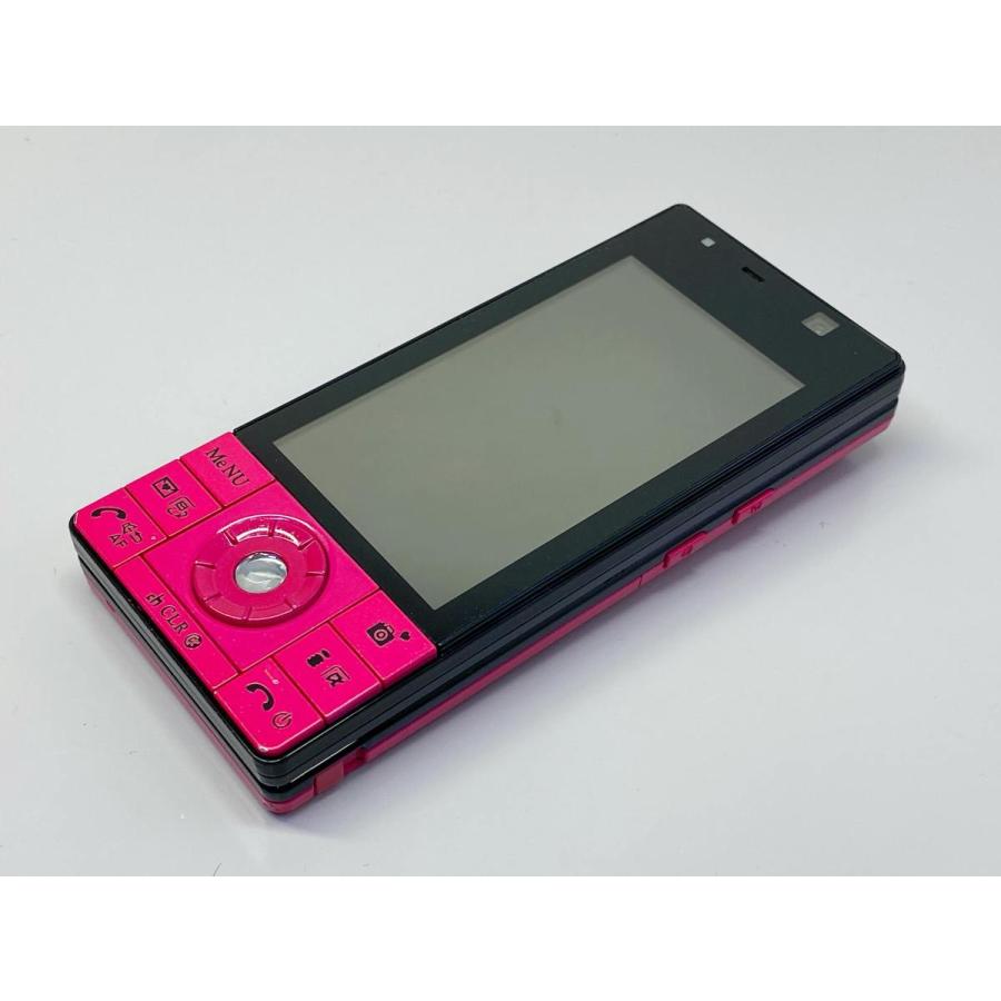 富士通（FUJITSU） docomo F-04C 小悪魔PINK ピンク 白ロム スライド