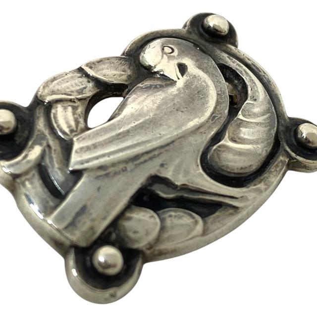 Georg Jensen（ジョージ ジェンセン） 鳩 ブローチ ピンブローチ