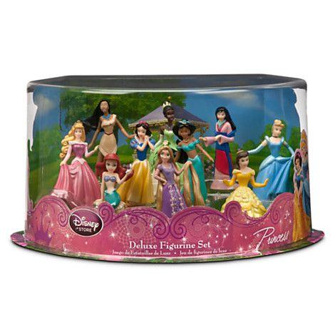 US ディズニー限定 ディズニープリンセス DXミニフィギュアセット
