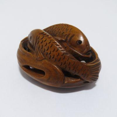 根付(魚)(本黄楊・柘植) : EI-Trade Store - 通販 - Yahoo!ショッピング