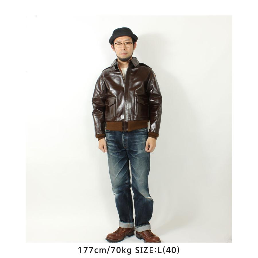 BUZZ RICKSON'S バズリクソンズ A-2 レザーフライトジャケット