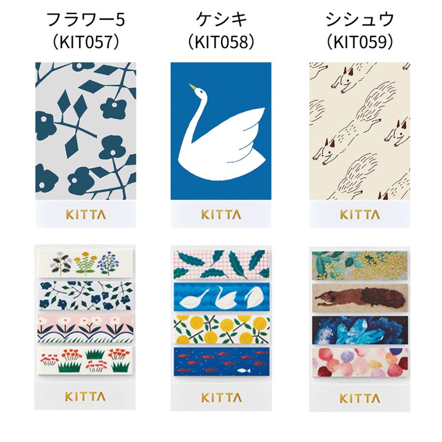 KING JIM（キングジム） KITTA マスキングテープ｜手帳用シール