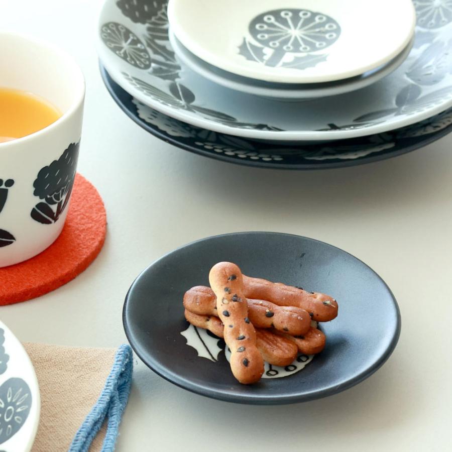 松尾ミユキ プレート（S）豆皿｜日本製 ごはん お皿 食器 陶器 磁器 花