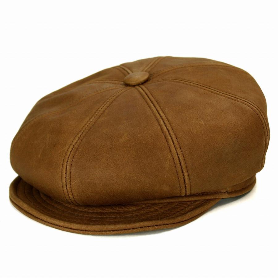 NEW YORK HAT（ニューヨークハット） レザー キャスケット