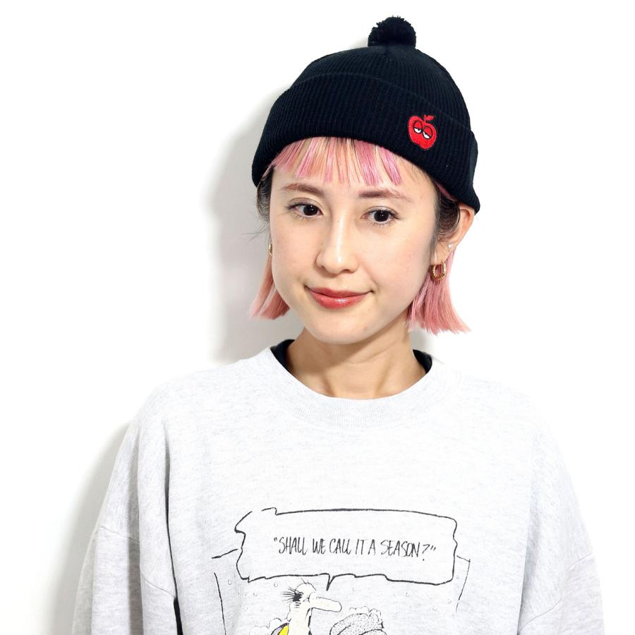 Manhattan Portage（マンハッタンポーテージ） ニット帽 ポンポン Big