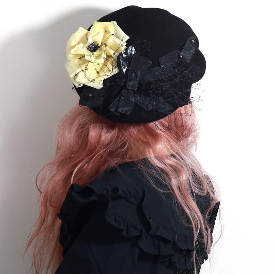 Barairo no Boushi かわいい ベレー帽 レディース 秋冬 ヘッドドレス